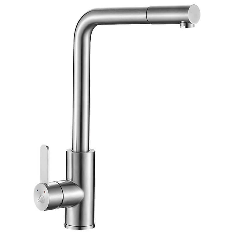 LAVEO BONA BAB 269D- BATERIA ZLEWOZMYWAKOWA Z WYCIĄGANĄ WYLEWKA TYPU ,,L'' STAL NIERDZEWNA LAVEO BONA BAB 269D- BATERIA ZLEWOZMYWAKOWA Z WYCIĄGANĄ WYLEWKA TYPU ,,L'' STAL NIERDZEWNA