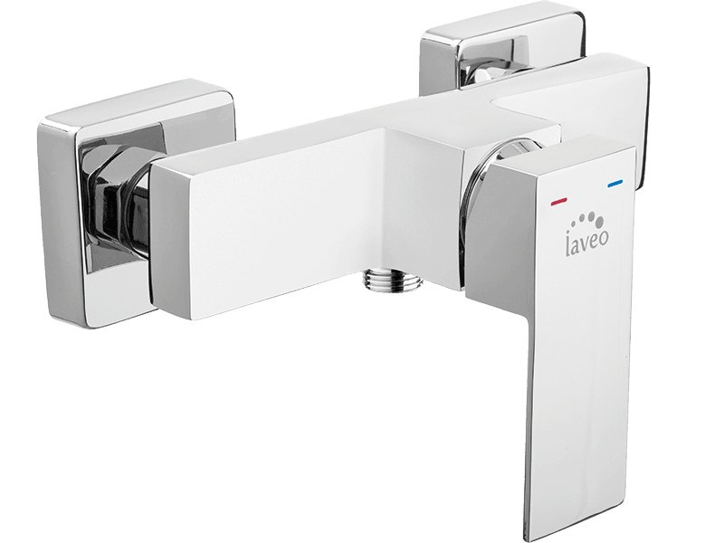 LAVEO KVADRATO BLQ 040D - BATERIA PRYSZNICOWA KWADRATOWA CHROM LAVEO KVADRATO BLQ 040D - BATERIA PRYSZNICOWA KWADRATOWA CHROM