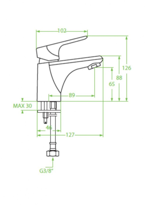LAVEO RONDO BLX 022D - BATERIA UMYWALKOWA CHROM Z KORKIEM KLIK-KLAK LAVEO RONDO BLX 022D - BATERIA UMYWALKOWA CHROM Z KORKIEM KLIK-KLAK