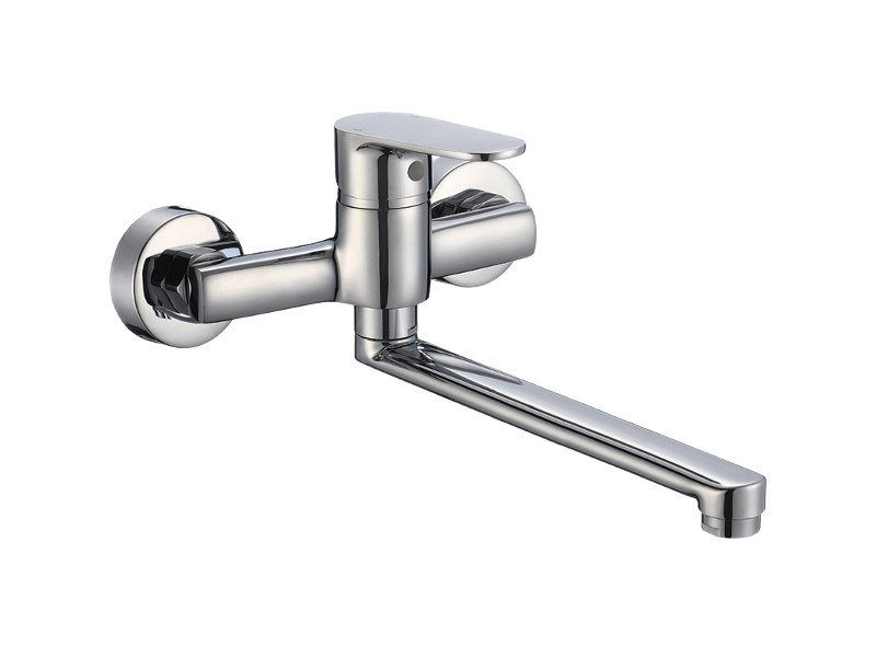 BATERIA ZLEWOZMYWAKOWA ŚCIENNA CHROM KUCHINOX PANA BKN 080D BATERIA ZLEWOZMYWAKOWA ŚCIENNA CHROM KUCHINOX PANA BKN 080D