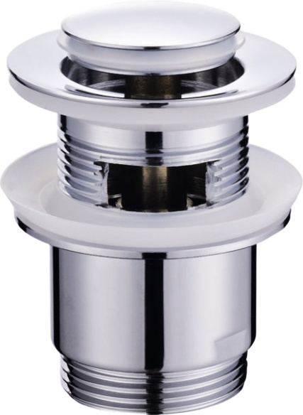 AKCES AXUS 15032 - KOREK KLIK-KLAK UMYWALKOWY 11/4'' MOSIĘŻNY CHROMOWY, Z PRZELEWEM AKCES AXUS 15032 - KOREK KLIK-KLAK UMYWALKOWY 11/4'' MOSIĘŻNY CHROMOWY, Z PRZELEWEM