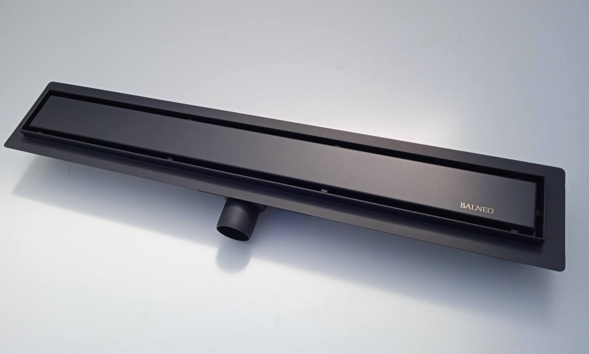 BALNEO DUPLEX BLACK 110 - ODPŁYW LINIOWY CZARNY 110 CM DWUSTRONNY, STAL NIERDZEWNA BALNEO DUPLEX BLACK 110 - ODPŁYW LINIOWY CZARNY 110 CM DWUSTRONNY, STAL NIERDZEWNA