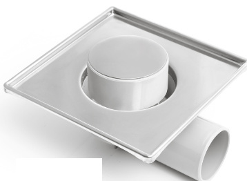 AKCES AXUS 11302 - WPUST POSADZKOWY KWADRATOWY 15X15 CM, ODPŁYW POZIOMY FI 50, Z BLOKADĄ ODOROWĄ AKCES AXUS 11302 - WPUST POSADZKOWY KWADRATOWY 15X15 CM, ODPŁYW POZIOMY FI 50, Z BLOKADĄ ODOROWĄ