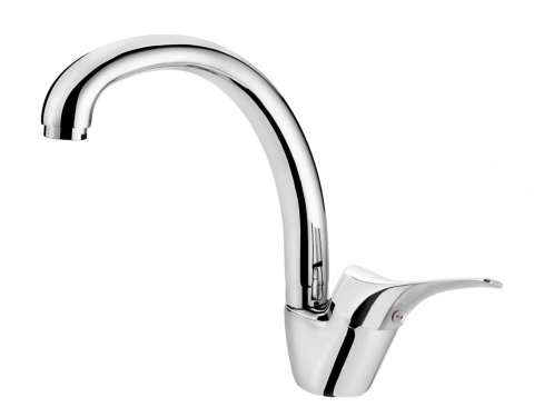 BATERIA ZLEWOZMYWAKOWA STOJĄCA WYSOKA WYLEWKA CHROM - ZXC 1100-8