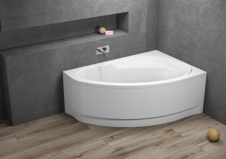 POLIMAT MAREA 00534 - WANNA NAROŻNA L 160x100cm AKRYLOWA BIAŁA POLIMAT MAREA 00534 - WANNA NAROŻNA L 160x100cm AKRYLOWA BIAŁA