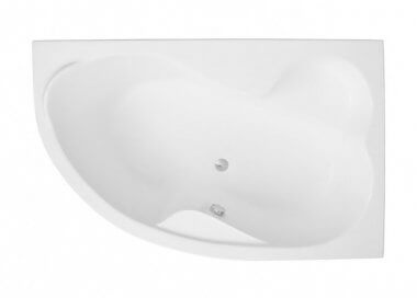 POLIMAT MEGA 00230 - WANNA NAROŻNA L 160x105cm AKRYLOWA BIAŁA POLIMAT MEGA 00230 - WANNA NAROŻNA L 160x105cm AKRYLOWA BIAŁA