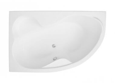 POLIMAT MEGA 00230 - WANNA NAROŻNA L 160x105cm AKRYLOWA BIAŁA POLIMAT MEGA 00230 - WANNA NAROŻNA L 160x105cm AKRYLOWA BIAŁA