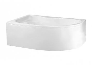 POLIMAT MEGA 00230 - WANNA NAROŻNA L 160x105cm AKRYLOWA BIAŁA POLIMAT MEGA 00230 - WANNA NAROŻNA L 160x105cm AKRYLOWA BIAŁA