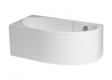 POLIMAT MIKI 00372 - WANNA NAROŻNA L 140x70cm AKRYLOWA BIAŁA POLIMAT MIKI 00372 - WANNA NAROŻNA L 140x70cm AKRYLOWA BIAŁA
