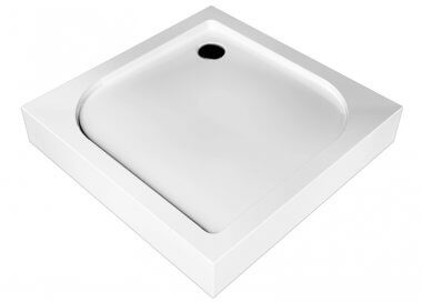 POLIMAT TENOR 00383 - BRODZIK KOMPAKTOWY KWADRATOWY 90x90cm AKRYLOWY BIAŁY POLIMAT TENOR 00383 - BRODZIK KOMPAKTOWY KWADRATOWY 90x90cm AKRYLOWY BIAŁY