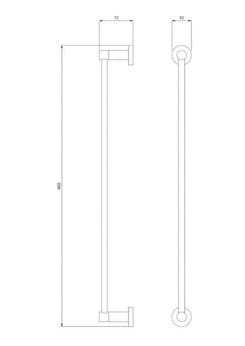 OMNIRES MODERN PROJECT MP60216GLB - WIESZAK NA RĘCZNIK 60 CM ZŁOTY SZCZOTKOWANY OMNIRES MODERN PROJECT MP60216GLB - WIESZAK NA RĘCZNIK 60 CM ZŁOTY SZCZOTKOWANY