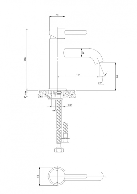 OMNIRES Y Y1210STCR - BATERIA UMYWALKOWA STOJĄCA CHROM OMNIRES Y Y1210STCR - BATERIA UMYWALKOWA STOJĄCA CHROM