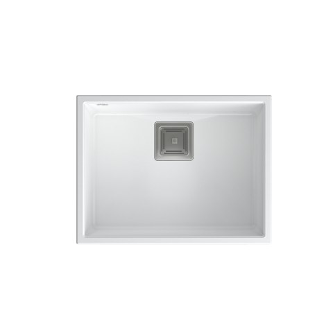 QUADRON DAVID 50 HQD5542U1-BS - ZLEWOZMYWAK 1-KOMOROWY GRANITOWY PODWIESZANY 55x42 BIAŁY Z SYFONEM QUADRON DAVID 50 HQD5542U1-BS - ZLEWOZMYWAK 1-KOMOROWY GRANITOWY PODWIESZANY 55x42 BIAŁY Z SYFONEM