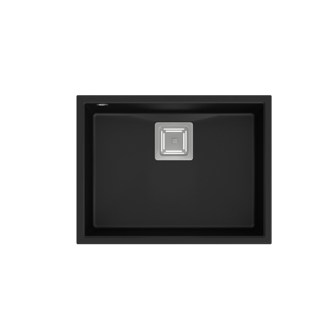 QUADRON DAVID 50 HQD5542U7-BS - ZLEWOZMYWAK 1-KOMOROWY GRANITOWY PODWIESZANY 55x42 CZARNY Z SYFONEM QUADRON DAVID 50 HQD5542U7-BS - ZLEWOZMYWAK 1-KOMOROWY GRANITOWY PODWIESZANY 55x42 CZARNY Z SYFONEM