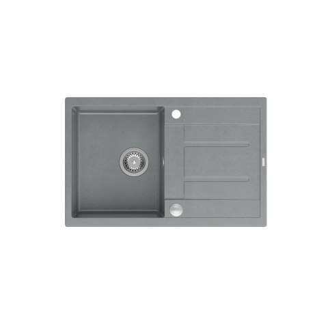 QUADRON MORGAN 111 HB8203U5-BS_P2O - ZLEWOZMYWAK 1-KOMOROWY GRANITOWY WPUSZCZANY 78x50 SZARY Z SYFONEM QUADRON MORGAN 111 HB8203U5-BS_P2O - ZLEWOZMYWAK 1-KOMOROWY GRANITOWY WPUSZCZANY 78x50 SZARY Z SYFONEM