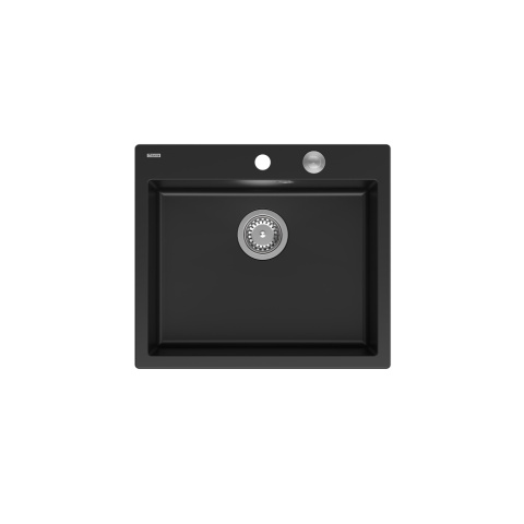 QUADRON MORGAN 110 HB8304U7-BS_P2O - ZLEWOZMYWAK 1-KOMOROWY GRANITOWY WPUSZCZANY 57x50 CZARNY Z SYFONEM QUADRON MORGAN 110 HB8304U7-BS_P2O - ZLEWOZMYWAK 1-KOMOROWY GRANITOWY WPUSZCZANY 57x50 CZARNY Z SYFONEM