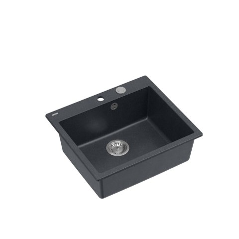 QUADRON MORGAN 110 HB8304U8-BS_P2O - ZLEWOZMYWAK 1-KOMOROWY GRANITOWY WPUSZCZANY 57x50 CZARNY Z SYFONEM QUADRON MORGAN 110 HB8304U8-BS_P2O - ZLEWOZMYWAK 1-KOMOROWY GRANITOWY WPUSZCZANY 57x50 CZARNY Z SYFONEM