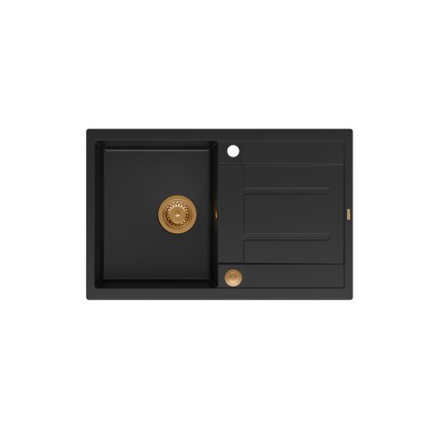 QUADRON MORGAN 111 HB8203U7-C1_P2O - ZLEWOZMYWAK 1-KOMOROWY GRANITOWY WPUSZCZANY 78x50 CZARNY Z SYFONEM MIEDZIANYM QUADRON MORGAN 111 HB8203U7-C1_P2O - ZLEWOZMYWAK 1-KOMOROWY GRANITOWY WPUSZCZANY 78x50 CZARNY Z SYFONEM MIEDZIANYM