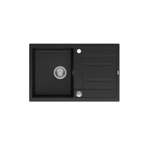 QUADRON MORGAN 111 HB8203U7-BS_P2O - ZLEWOZMYWAK 1-KOMOROWY GRANITOWY WPUSZCZANY 78x50 CZARNY Z SYFONEM QUADRON MORGAN 111 HB8203U7-BS_P2O - ZLEWOZMYWAK 1-KOMOROWY GRANITOWY WPUSZCZANY 78x50 CZARNY Z SYFONEM