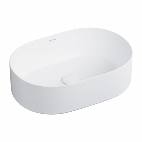 OMNIRES MESA MESA460BM - UMYWALKA NABLATOWA OWALNA 46x31 CM BIAŁY MAT OMNIRES MESA MESA460BM - UMYWALKA NABLATOWA OWALNA 46x31 CM BIAŁY MAT