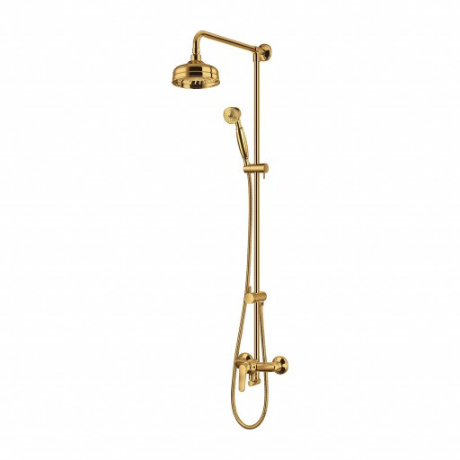 Colonne De Douche Rétro Bronze TRIZERATOP – En Laiton, Modèle TRI-75829, Style Vintage