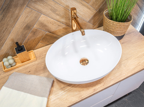 LAVEO DESNA VUD 6251 - UMYWALKA CERAMICZNA OWALNA 52x40 BIAŁA LAVEO DESNA VUD 6251 - UMYWALKA CERAMICZNA OWALNA 52x40 BIAŁA
