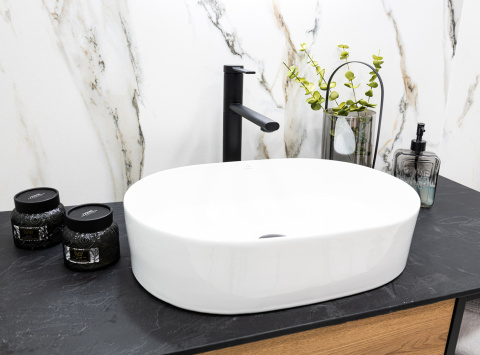 LAVEO DESNA VUD 6250 - UMYWALKA CERAMICZNA OWALNA 50x35 BIAŁA LAVEO DESNA VUD 6250 - UMYWALKA CERAMICZNA OWALNA 50x35 BIAŁA