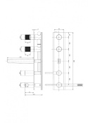 OMNIRES CONTOUR CT8037/1GLB - BATERIA WANNOWA PODTYNKOWA 5-OTWOROWA ZŁOTY SZCZOTKOWANY OMNIRES CONTOUR CT8037/1GLB - BATERIA WANNOWA PODTYNKOWA 5-OTWOROWA ZŁOTY SZCZOTKOWANY