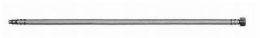 INVENA WS-25-080 - Wąż do wody INVENA w oplocie ze stali nierdzewnej 3/8” x M8 GW/GZ, 80 cm