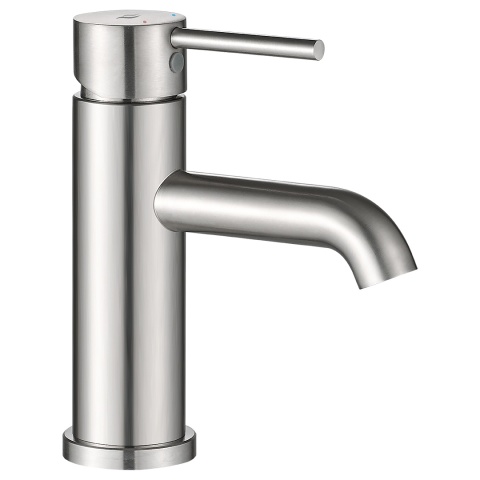 KUCHINOX NOIA BNK 220D - BATERIA UMYWALKOWA STAL NIERDZEWNA STOJĄCA STAL SZCZOTKOWANA NISKA