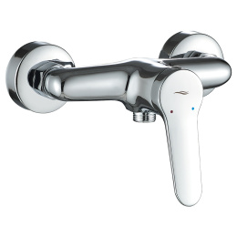 KUCHINOX VILLA BVK 040D - BATERIA NATRYSKOWA ŚCIENNA GŁOWICA CERAMICZNA CHROM
