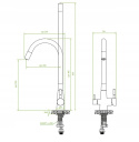 LAVEO RIVECO BRI 968D - BATERIA ZLEWOZMYWAKOWA Z PODŁĄCZENIEM FILTRA WODY Z ELASTYCZNĄ WYLEWKĄ GRAFIT LAVEO RIVECO BRI 968D - BATERIA ZLEWOZMYWAKOWA Z PODŁĄCZENIEM FILTRA WODY Z ELASTYCZNĄ WYLEWKĄ GRAFIT