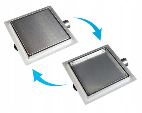 BALNEO SQ-DRAIN 20 - OPŁYW LINIOWY KWADRATOWY 20X20CM DWUSTRONNY BALNEO SQ-DRAIN 20 - OPŁYW LINIOWY KWADRATOWY 20X20CM DWUSTRONNY