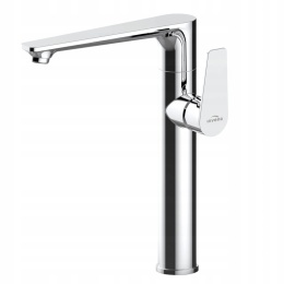 INVENA DOKOS BU-19-WB1 - BATERIA UMYWALKOWA WYSOKA Z RUCHOMĄ WYLEWKĄ CHROM