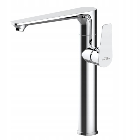 INVENA DOKOS BU-19-WB1 - BATERIA UMYWALKOWA WYSOKA Z RUCHOMĄ WYLEWKĄ CHROM
