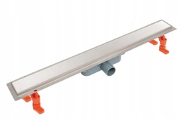 JANO O5122 - ODPŁYW LINIOWY 50CM Z RUSZTEM DWUSTRONNYM DO WKLEJENIA PŁYTKI