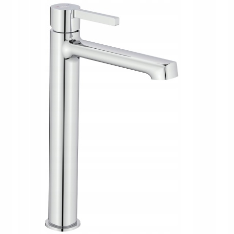 LAVEO ALITA BVA 02ND - BATERIA UMYWALKOWA NABLATOWA WYSOKA Z KORKIEM KLIK KLAK CHROM