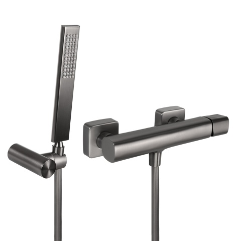 LAVEO TORES BVT 941D - BATERIA NATRYSKOWA Z ZESTAWEM PRYSZNICOWYM GRAFIT