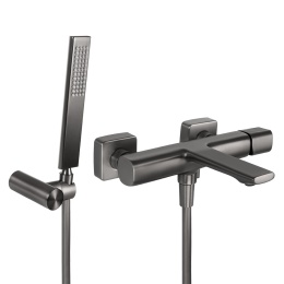 LAVEO TORES BVT 911D - BATERIA WANNOWA Z ZESTAWEM PRYSZNICOWYM GRAFIT