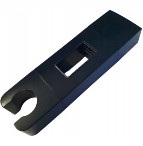 OMNIRES CZ1318 - SUWAK UCHWYT DO DRĄŻKA PRYSZNICOWEGO OMNIRES JIMJIM CZARNY MAT ORYGINALNY