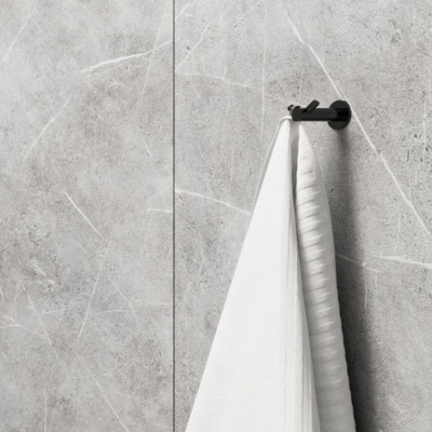 OMNIRES MODERN PROJECT MP60120AT - HACZYK PODWÓJNY MOSIĄDZ ANTRACYT SZCZOTKOWANY