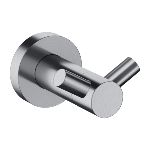 OMNIRES MODERN PROJECT MP60120NI - HACZYK PODWÓJNY MOSIĄDZ NIKIEL SZCZOTKOWANY