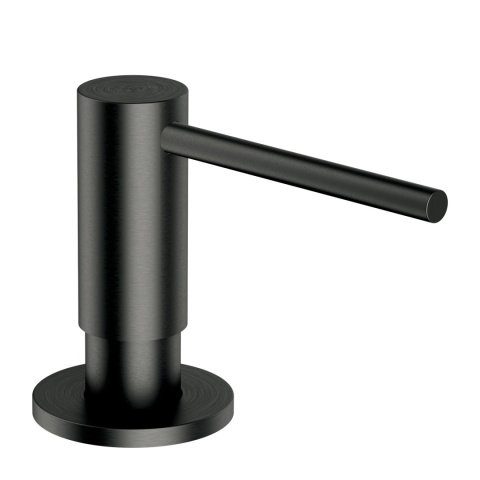 OMNIRES MODERN PROJECT MP60723GR - DOZOWNIK MYDŁA W PŁYNIE NABLATOWY GRAFIT SZCZOTKOWANY