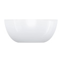OMNIRES SHELL SHELL350UNBP - UMYWALKA NABLATOWA OWALNA BIAŁY POŁYSK 35CM