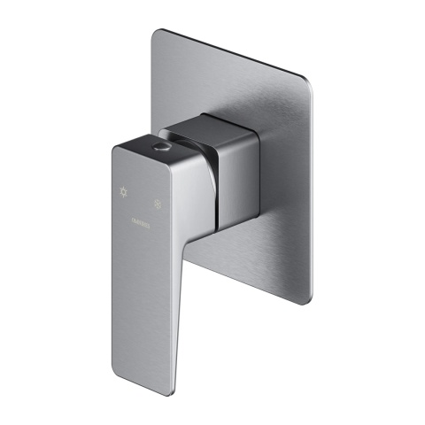 OMNIRES PARMA PM7445NI - BATERIA PRYSZNICOWA PODTYNKOWA NIKIEL SZCZOTKOWANY