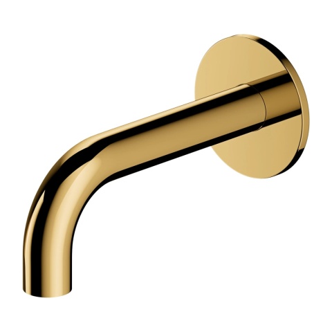 OMNIRES Y WDY-SGL - WYLEWKA WANNOWA ŚCIENNA KRÓTKA ZŁOTY POŁYSK MOSIĘŻNA