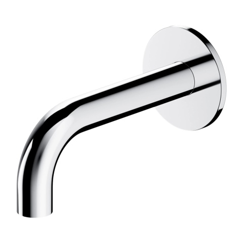 OMNIRES Y WDY-SCR - WYLEWKA WANNOWA ŚCIENNA KRÓTKA CHROM POŁYSK MOSIĘŻNA