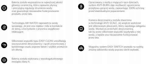 OMNIRES Y Y1234MGR - KOLUMNA PRYSZNICOWA WANNOWA GRAFITOWA Z WYLEWKĄ WANNOWĄ