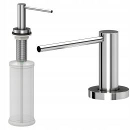 QUADRON JUDY MFT004-BS - DOZOWNIK WPUSZCZANY DO PŁYNU STAL SZCZOTKOWANA 500ML