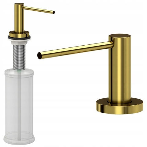 QUADRON JUDY MFT004-PVDG - DOZOWNIK WPUSZCZANY DO PŁYNU ZŁOTY SZCZOTKOWANY 500ML